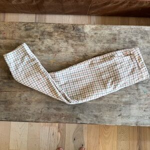 RAG & BONE PLAID LAMBSWOOL TROUSERS